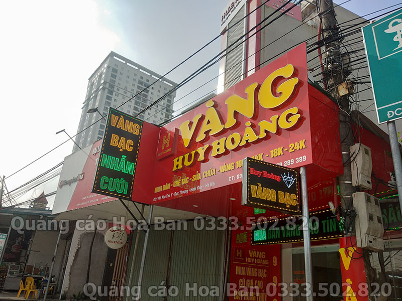 Làm bảng hiệu quảng cáo