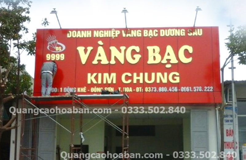 làm biển quảng cáo