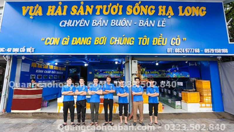 Mẫu biển quảng cáo đẹp