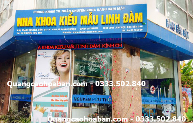 làm biển quảng cáo Hà Nội