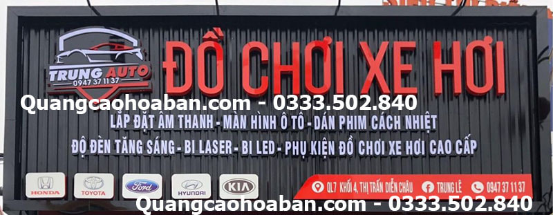 làm biển quảng cáo Hà Nội