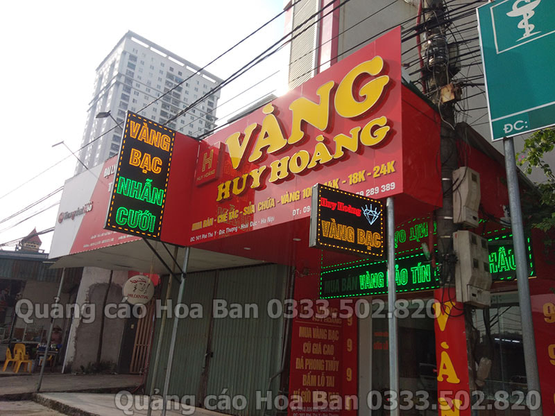 làm biển quảng cáo giá rẻ tại Cổ Nhuế