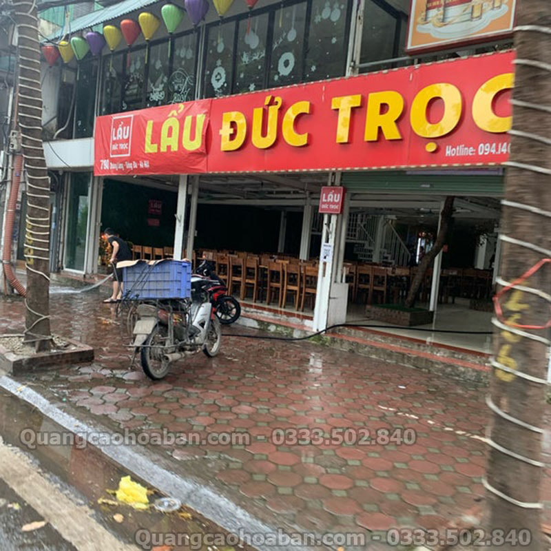 Làm biển quảng cáo tại Đường Láng