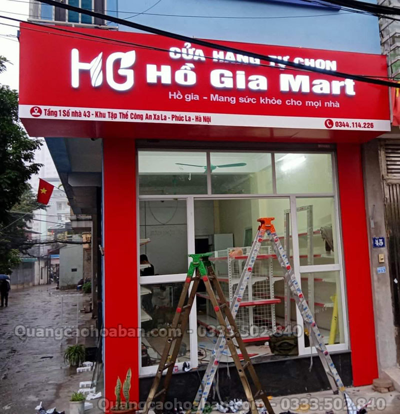 làm biển quảng cáo chữ nổi giá rẻ