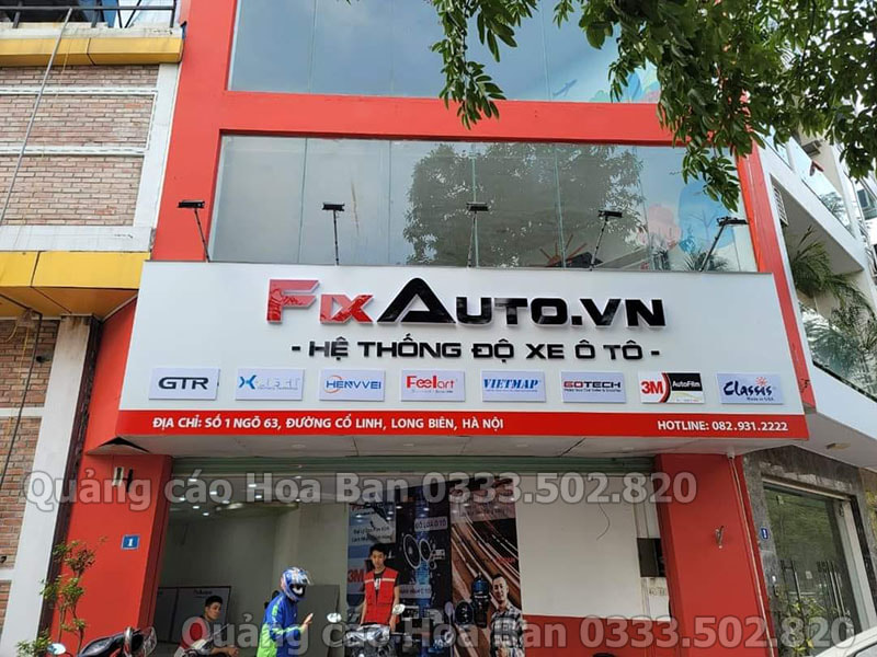 Làm biển quảng cáo giá rẻ tại Hà Nội