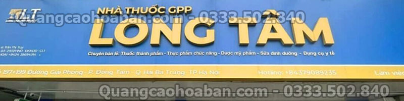 Làm biển quảng cáo tại đường Giải Phóng uy tín