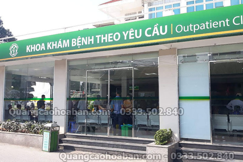 Làm biển quảng cáo tại đường Giải Phóng