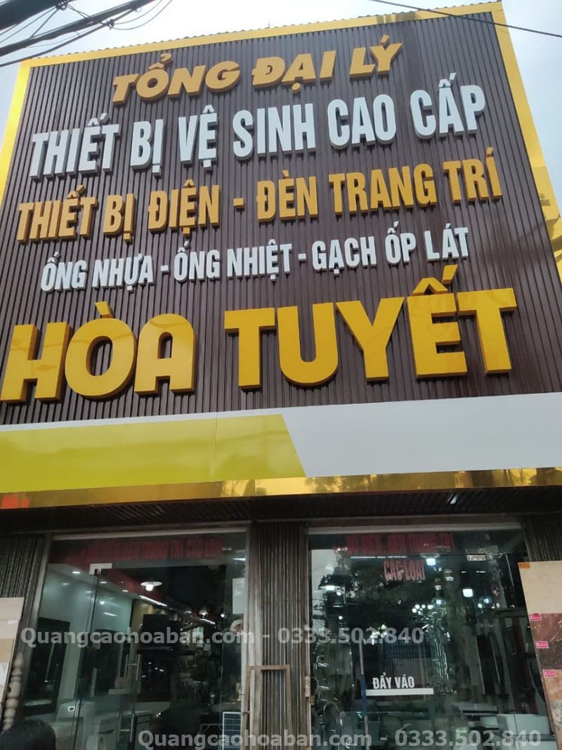 Làm biển quảng cáo tại Hà Nội