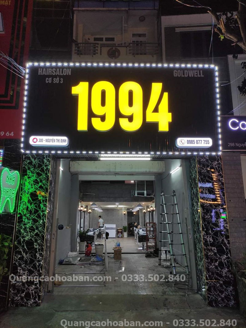 Mẫu biển quảng cáo đẹp tại Hà Nội