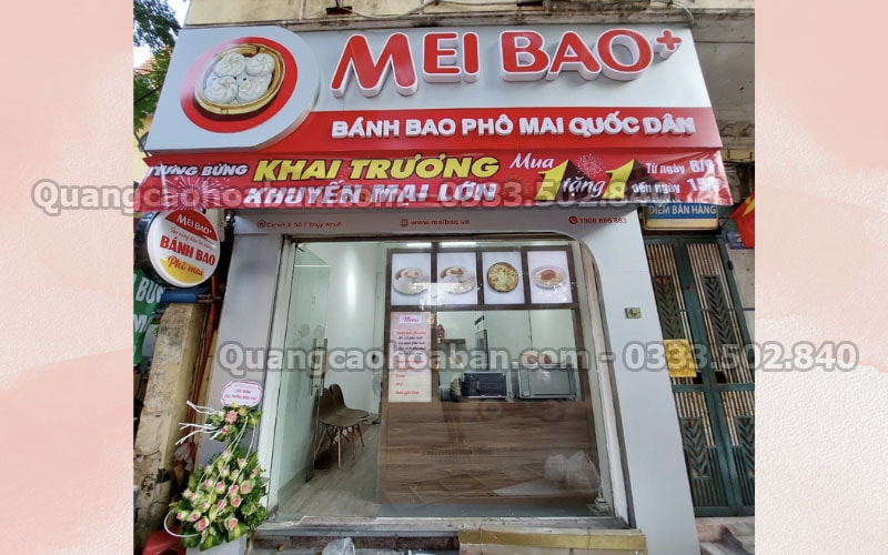 làm biển quảng cáo tại Hồ Tùng Mậu giá rẻ