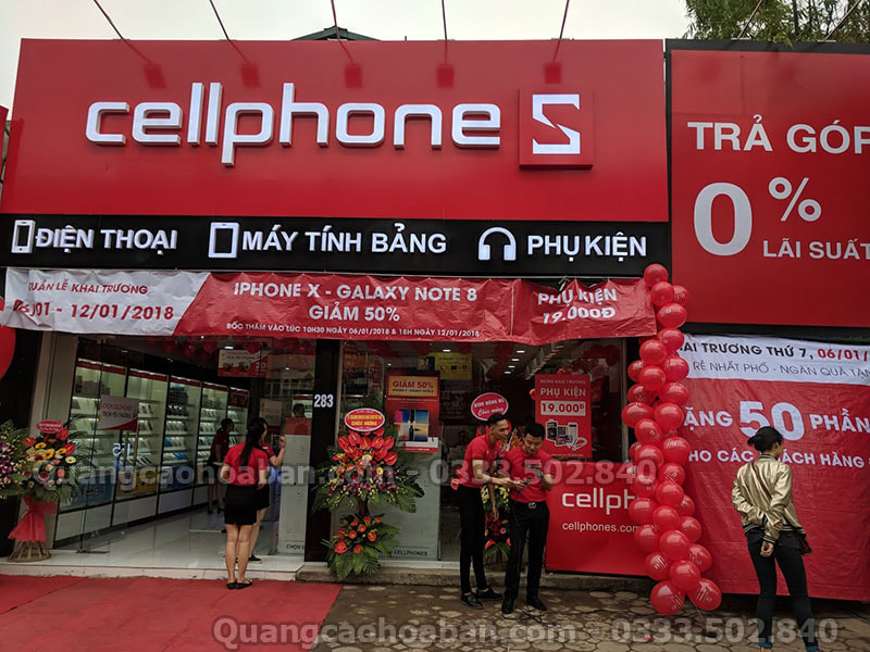 làm biển quảng cáo tại Hồ Tùng Mậu chuyên nghiệp