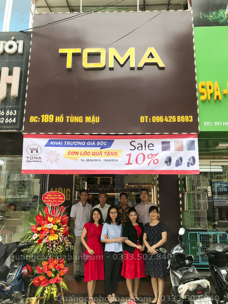 làm biển quảng cáo tại Hồ Tùng Mậu giá rẻ