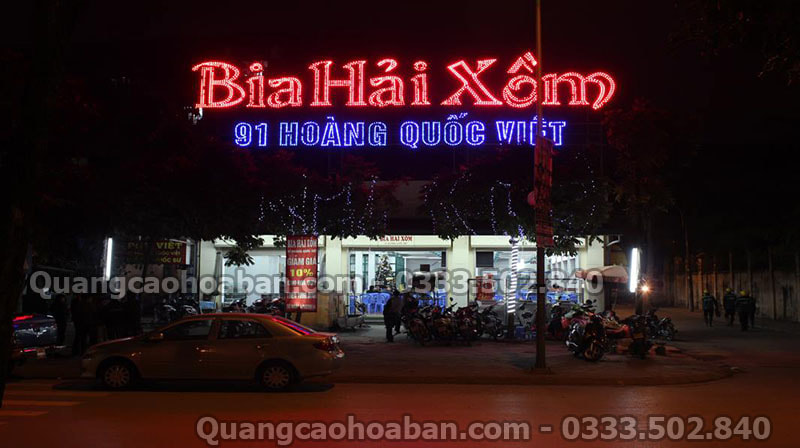 làm biển led Hoàng Quốc Việt