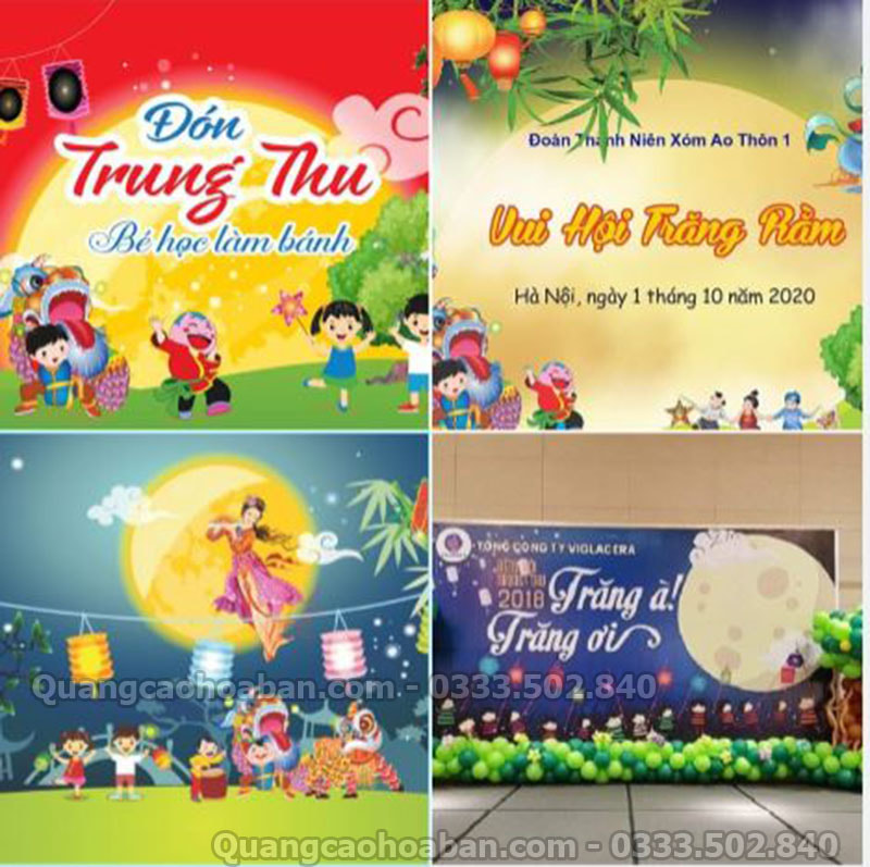 Background trung thu đẹp