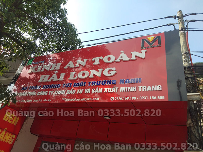 Mẫu biển quảng cáo đẹp
