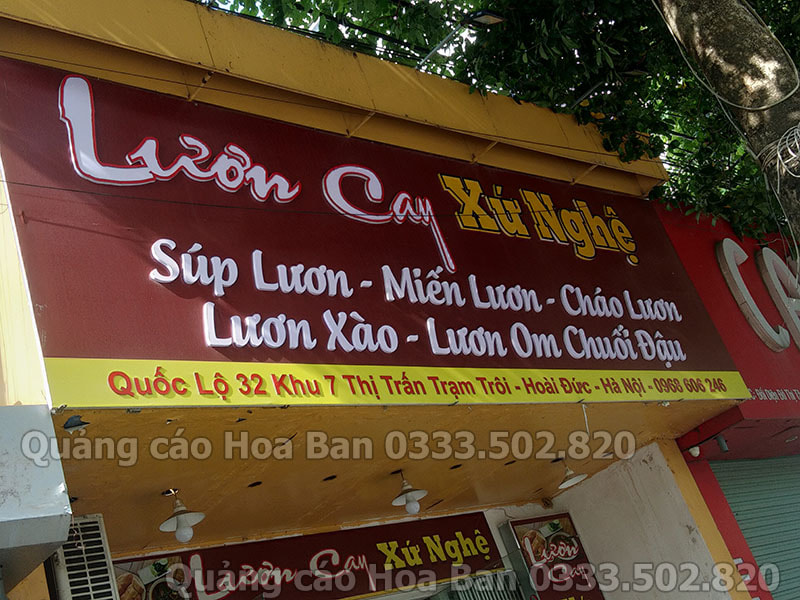 Làm biển quảng cáo nhỏ