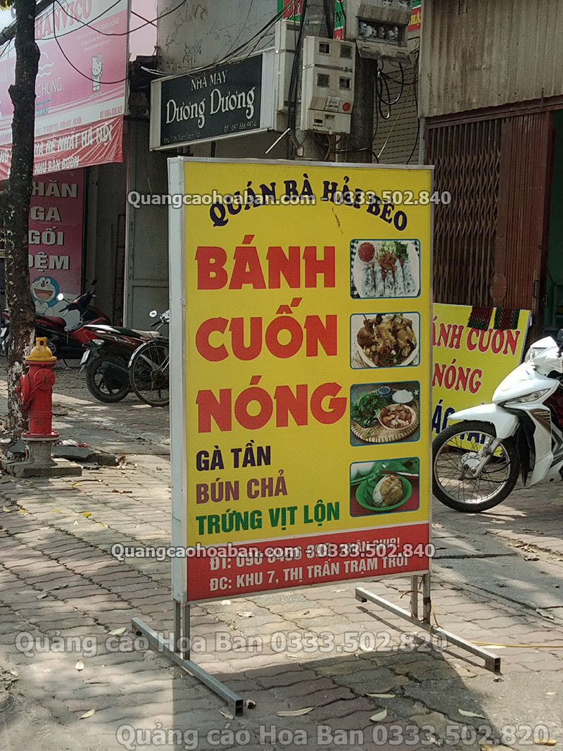 Làm biển quảng cáo nhỏ