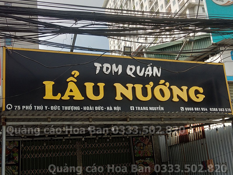 Làm biển quảng cáo Hà Nội