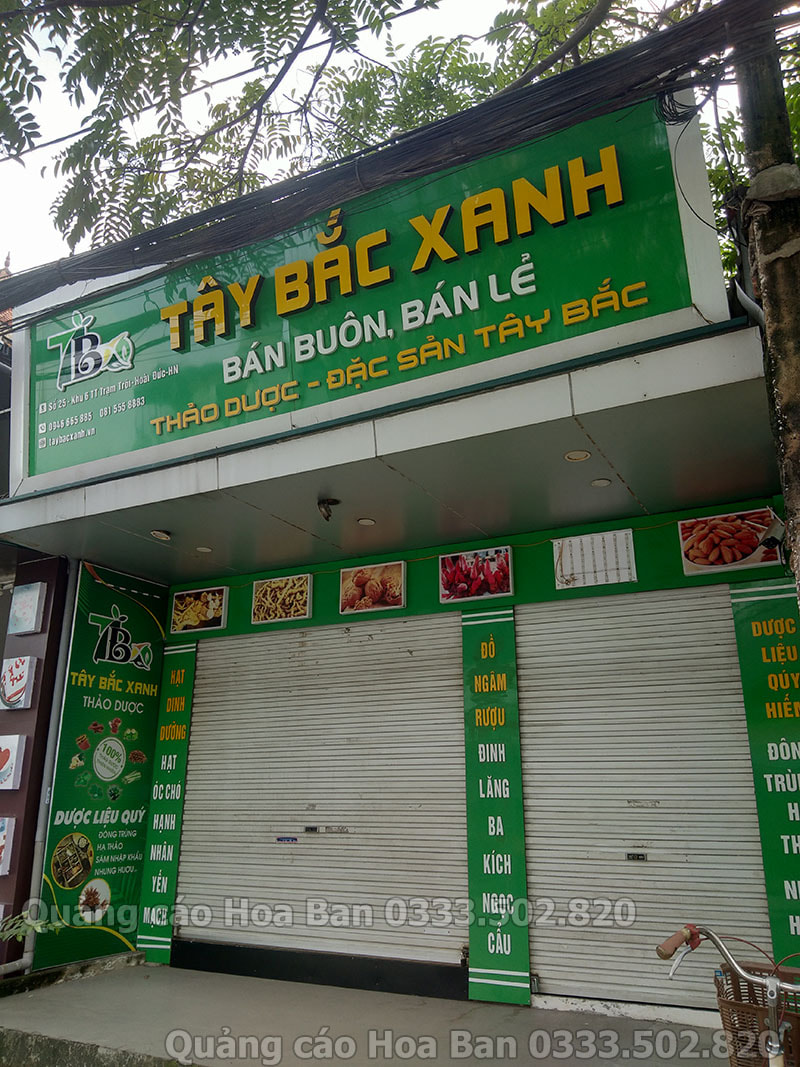 Mẫu biển quảng cáo đẹp