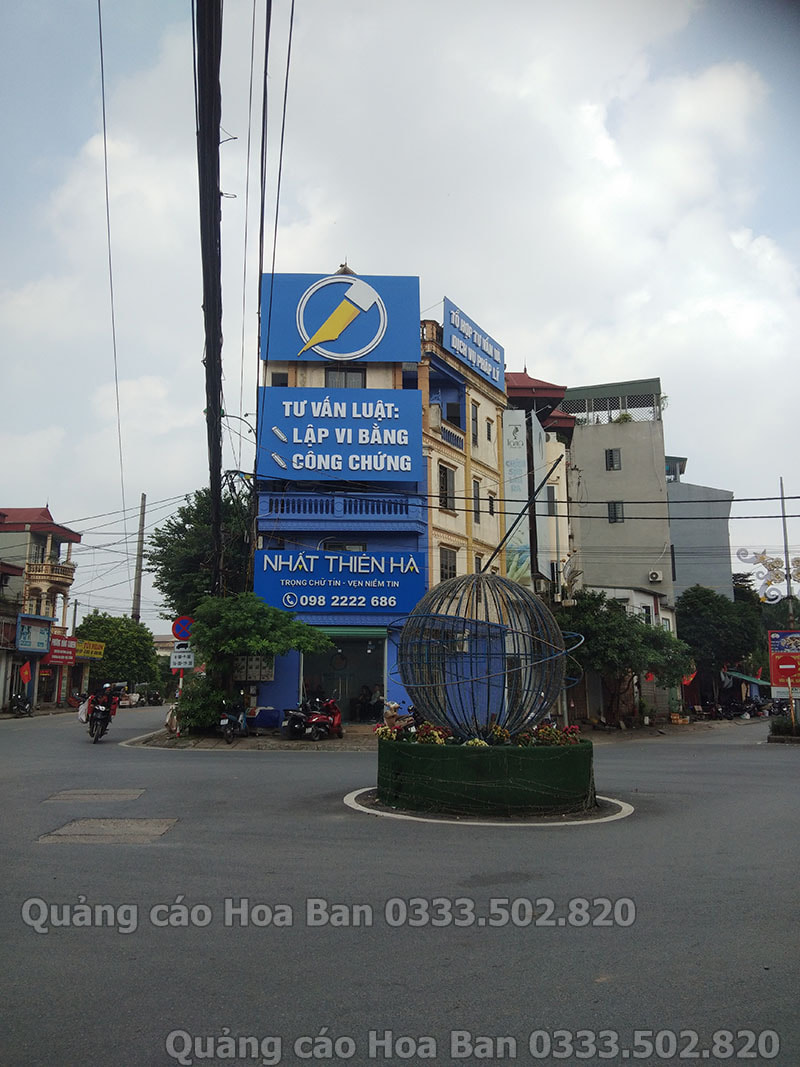 Làm biển quảng cáo gần đây