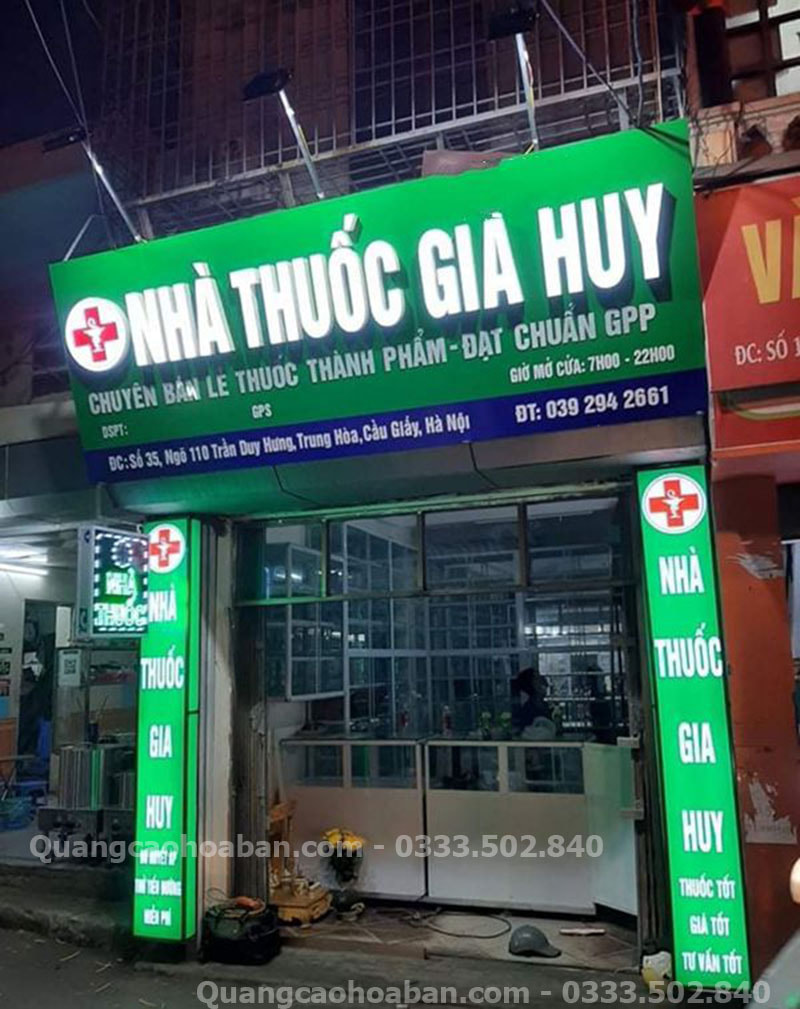 Làm biển quảng cáo giá rẻ Hà Nội