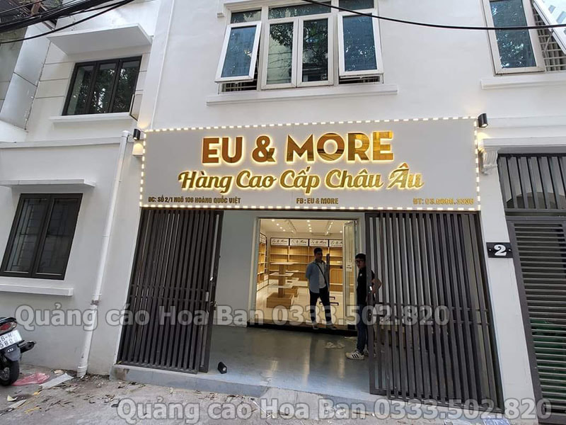 làm biển quảng cáo tại xã Ô Diên