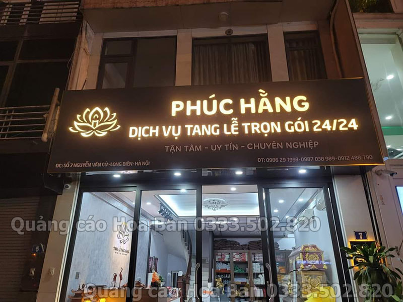 làm biển quảng cáo tại xã Ô Diên