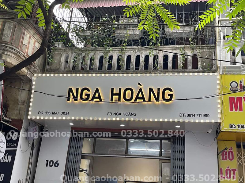 làm biển quảng cáo tại Phường Trung Văn