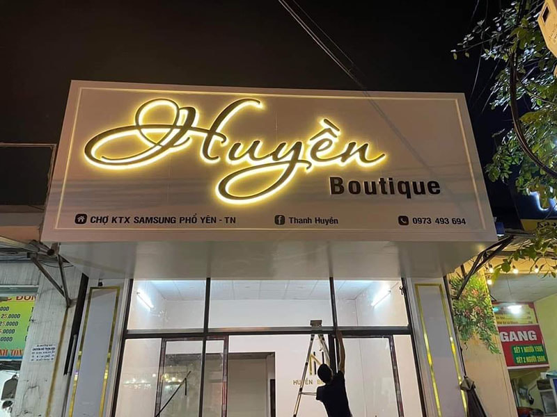 Làm Biển Quảng Cáo Tại Thị Trấn Phùng