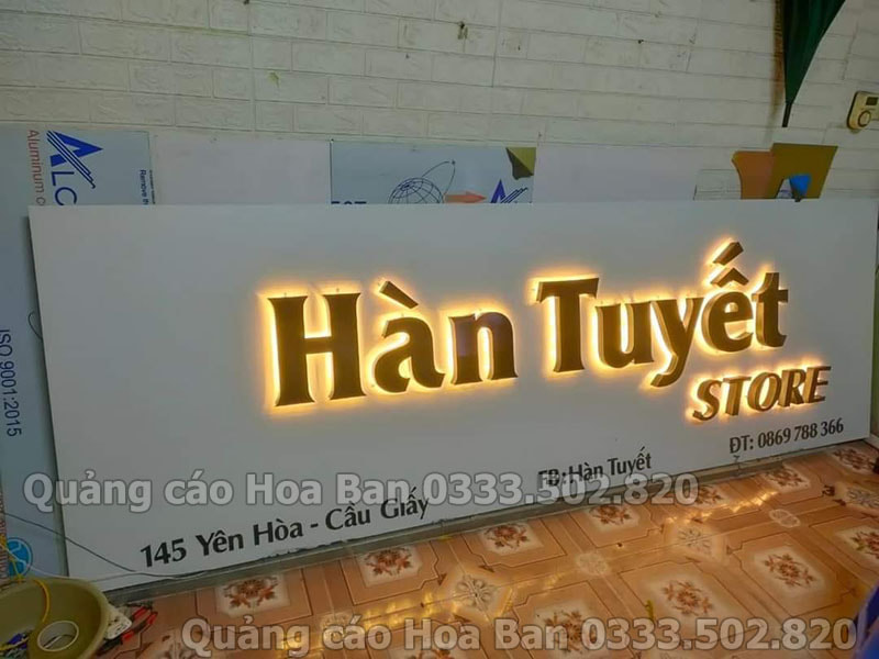 làm biển quảng cáo giá rẻ tại Hà Nội