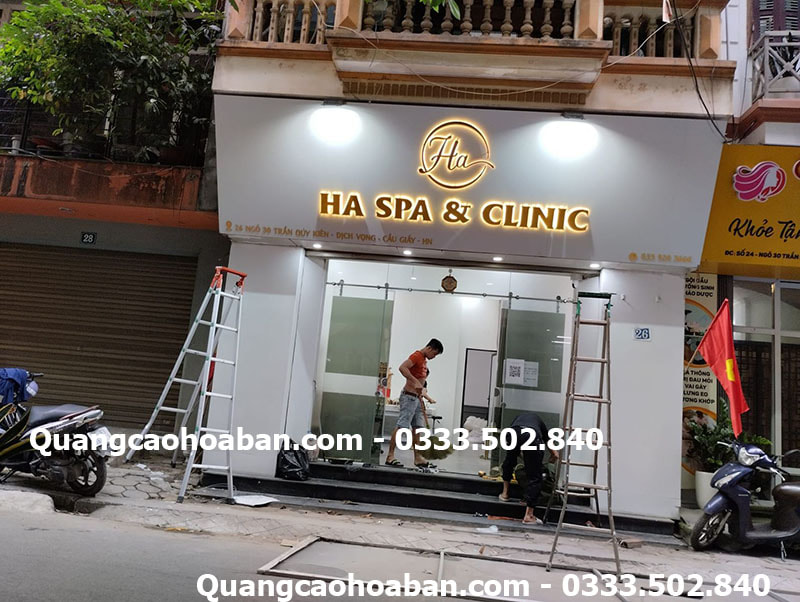 làm biển quảng cáo đẹp