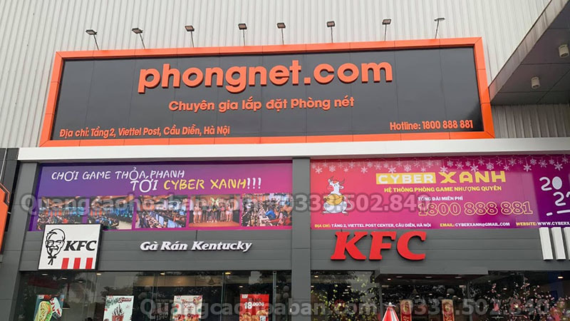 làm biển quảng cáo tại Mai DỊch giá rẻ