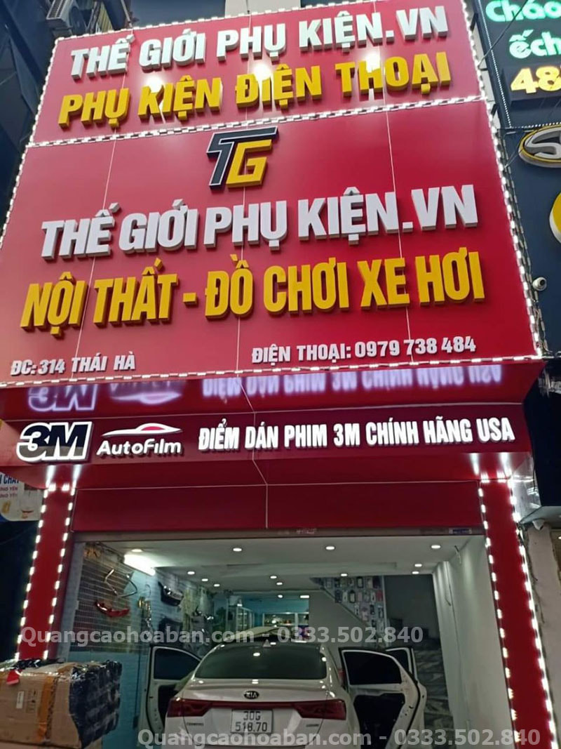 Mẫu biển quảng cáo đẹp