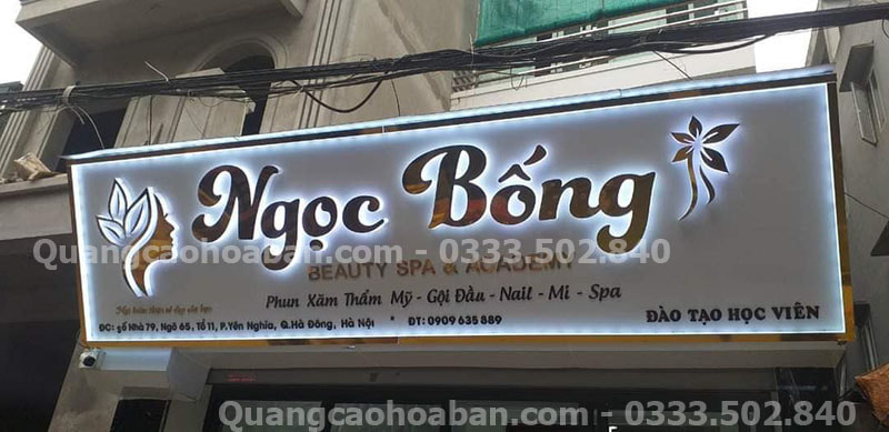 Biển quảng cáo chữ nổi đẹp