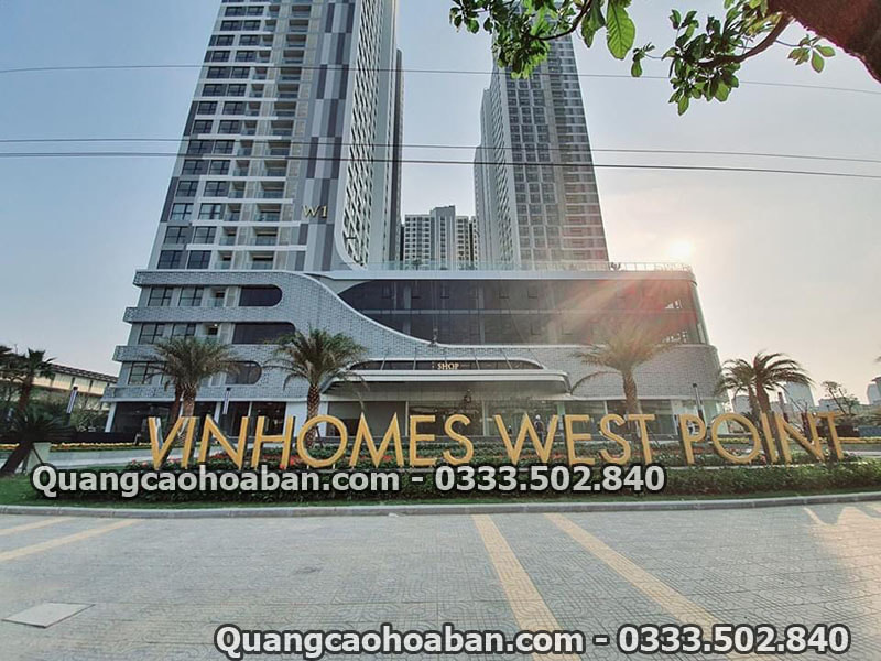 Làm biển quảng cáo tại đường Phạm Hùng