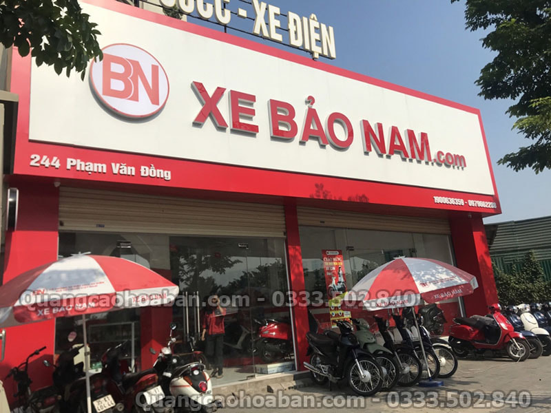 Làm biển quảng cáo tại đường Phạm Văn Đồng