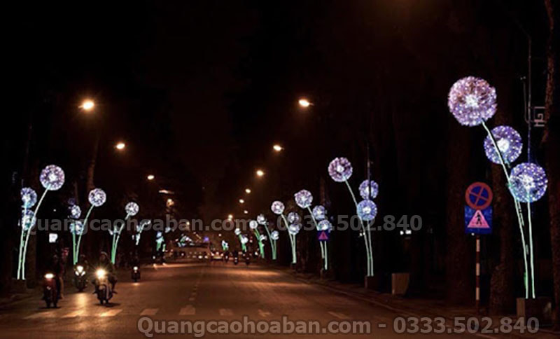 trang trí đèn đường đô thị chuyên nghiệp