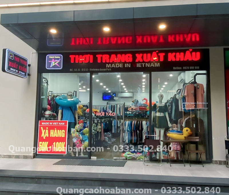 làm biển quảng cáo giá rẻ tại Hà Nội